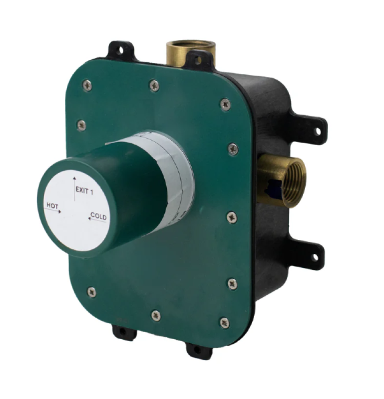 Waterevolution Flow Parte embutida ISOBOX Misturador para lavatório T1.42V.BI