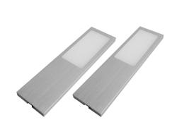 Indux Solin Conjunto de luzes LED multicoloridas para cozinha, 2 spots x 3,6 W, alumínio 1208972340