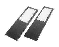 Indux Solin Conjunto LED Multi Tone para cozinha 2 spots x 3,6 W Gun metal 1208972352