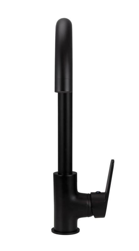 Aquanello Casa Torneira monocomando preta para cozinha BL-1201-CS