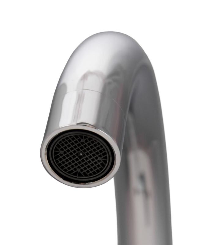 Aquanello Casa Torneira de cozinha cromada com alavanca superior CR-1202-CS