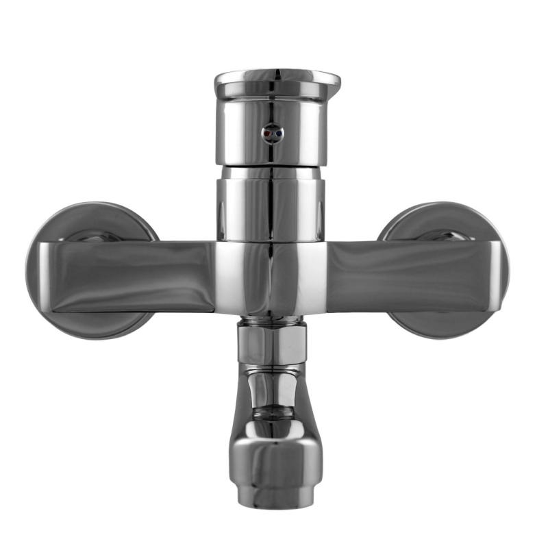 Aquanello Casa Torneira monocomando para cozinha, cromada, com bico de 15 cm CR-1415-CS