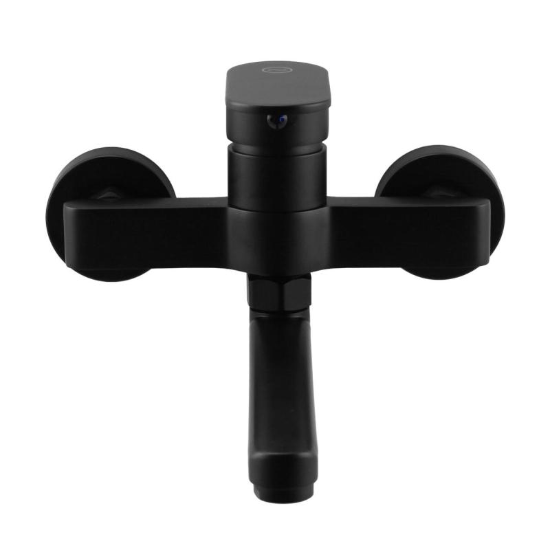 Aquanello Casa Torneira de cozinha monocomando preta com bico de 25 cm BL-1425-CS