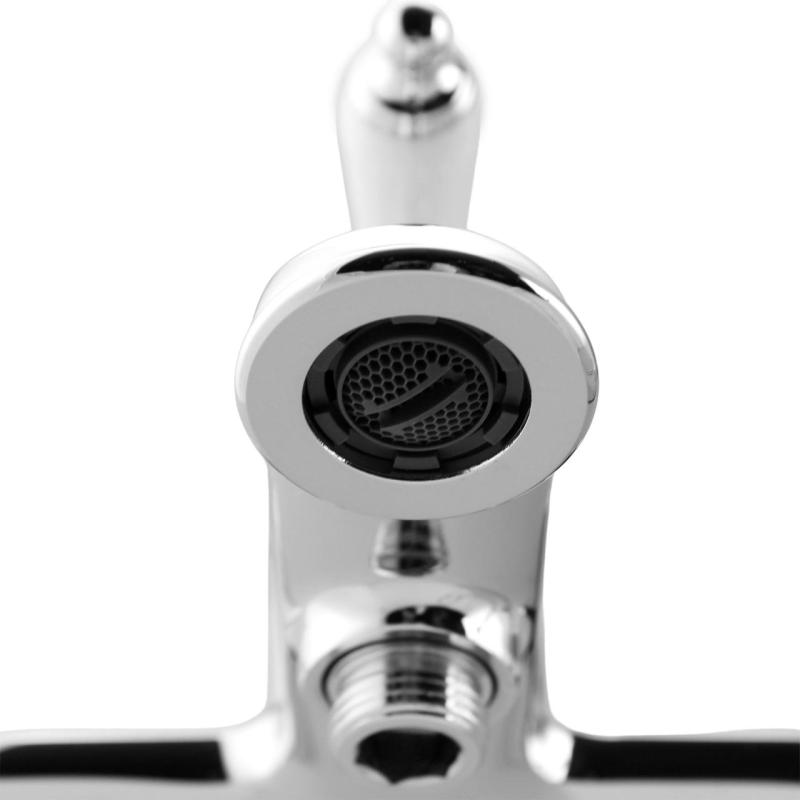 Aquanello Heritage Manor Torneira clássica para banheira Cromada CR-3001-HM