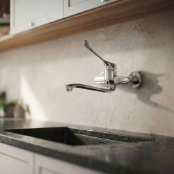 Aquanello Medic Torneira de cozinha com alavanca longa cromada CR-1005-MD